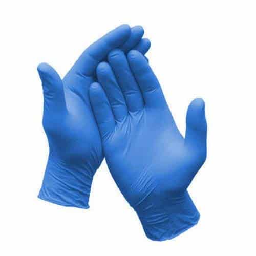 ANEMOI Disposable Nitrile Gloves Blue Multipurpose (Large) 5 ANEMOI 100Pcs Nitrile Disposable Surgical Gloves, Powder Free Rubber Medical Exam Gloves, Comfortable Industrial Gloves- Large