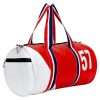red white gym bag