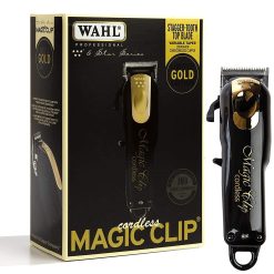 WAHL Cordless Magic Clip Clipper Gold (Black) 08148-124 21 WAHL 08148-124 Cordless Magic Clip Clipper and Gold (Black)