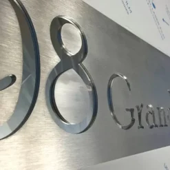 Name Plate For Home - Steel Laser Cut Premium Quality