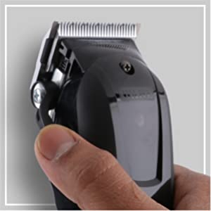 Wahl 08591-1024 Wahl Designer Cordless & Corded Clipper, Black (Black)