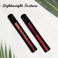 5-in-1 Lipsticks for Women - Red & Nude Edition, Velvety Matte Finish