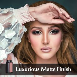 5-in-1 Lipsticks for Women - Red & Nude Edition, Velvety Matte Finish