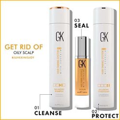 71TzxNZTMxL. SX522 Buy GK Hair Global Keratin Balancing Shampoo for Women with Oily Scalp - Sulfate and Paraben-Free