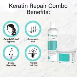 Keratine Professional Sulphate Free Smooth Shampoo and Mask Combo Pack - 500ML Each 15 8197ZP5qfFL. SX679 Keratine Professional Sulphate Free Smooth Shampoo and Mask Combo Pack - 500ML Each