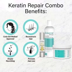 Keratine Professional Sulphate Free Smooth Shampoo and Mask Combo Pack - 500ML Each 10 81V9Hbxli8L. SX679 Keratine Professional Sulphate Free Smooth Shampoo and Mask Combo Pack - 500ML Each