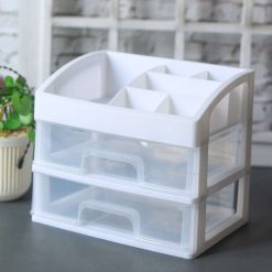 2-Layer White Mini Drawer 5 2 layer white mini drawer 1 2-Layer White Mini Drawer
