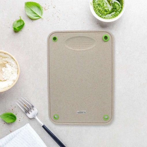2447A Kitchen Chopping Board Household Double-sided Cutting Board Knife Board Vegetable Cutting and Fruit Multi-purpose Plastic Sticky Board...