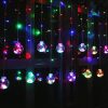 3391 12 wish balls window curtain string lights with 8 flashing modes 3391 12 Wish Balls Window Curtain String Lights with 8 Flashing Modes Decoration for Home Decoration, Diwali & Wedding LED Christmas Light Indoor...