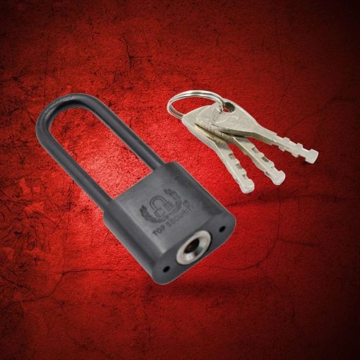 9380 Lock with Key Metal Locker 1 Set Padlock Mini Padlock Beam Plastic, Copper Alloy, Iron Alloy Black Metal Storage Cabinet Safety Padlock 3...