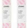 Amazon Brand - Solimo Round Cotton Pads - 100 Pcs (Pack of 2) 2 amazon brand solimo round cotton pads 100 pcs pack of 2 Amazon Brand - Solimo Round Cotton Pads - 100 Pcs (Pack of 2)