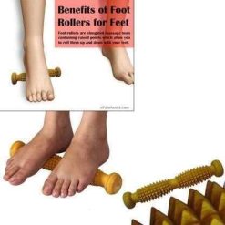 ANCS Acupressure Wooden Roller for Foot, Acupressure Manual Magnetic Stress Mat Combo Kit 12 ancs acupressure wooden roller for foot acupressure manual magnetic stress 3 ANCS Acupressure Wooden Roller for Foot, Acupressure Manual Magnetic Stress Mat Combo Kit