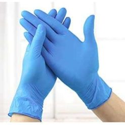 ANEMOI Blue Nitrile Disposable Gloves Box 11 anemoi 100pcs nitrile disposable surgical powder free rubber medical exam 2 ANEMOI Blue Nitrile Disposable Gloves Box