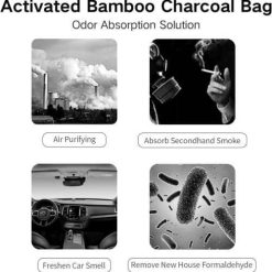 ANEMOI Bamboo Charcoal Air Purifying Bags (4×200g), Removes Odors and Moisture, Nature Fresh Air Purifier Bags, Odor Eliminator for Home, Car,... 12 anemoi bamboo charcoal air purifying bags 4 200g removes odors and 3 ANEMOI Bamboo Charcoal Air Purifying Bags (4×200g), Removes Odors and Moisture, Nature Fresh Air Purifier Bags, Odor Eliminator for Home, Car,...