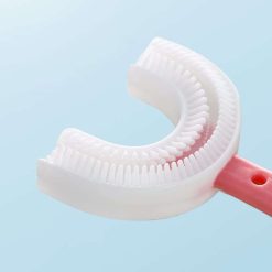 anemoi children infant toothbrush 360 degree u shaped for 2 6 years 4 ANEMOI Children Infant Toothbrush 360 Degree U-shaped For 2-6 Years Mouth-Cleaning Silicone Clean Brushing Kids Teeth Dental Care Hand-Held Version...