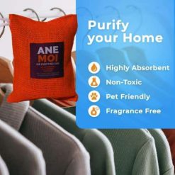 ANEMOI Non Electric Charcoal Bag Air Purifier, Deodorizer and Dehumidifier for Kitchen, Storage Space, Bathroom, Home - Natural Activated Carbon,... 13 anemoi non electric charcoal bag air purifier deodorizer and dehumidifier 5 ANEMOI Non Electric Charcoal Bag Air Purifier, Deodorizer and Dehumidifier for Kitchen, Storage Space, Bathroom, Home - Natural Activated Carbon,...