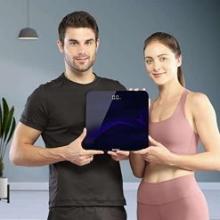 beatxp gravity ambience digital weight machine for body weight with thick 1 beatXP Gravity Ambience Digital Weight Machine For Body Weight with Thick Tempered Glass, Best Bathroom Weighing Scale with LCD Display - 2 Year...
