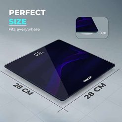 beatxp gravity ambience digital weight machine for body weight with thick 3 beatXP Gravity Ambience Digital Weight Machine For Body Weight with Thick Tempered Glass, Best Bathroom Weighing Scale with LCD Display - 2 Year...