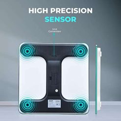beatxp gravity ambience digital weight machine for body weight with thick 4 beatXP Gravity Ambience Digital Weight Machine For Body Weight with Thick Tempered Glass, Best Bathroom Weighing Scale with LCD Display - 2 Year...
