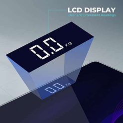beatxp gravity ambience digital weight machine for body weight with thick 5 beatXP Gravity Ambience Digital Weight Machine For Body Weight with Thick Tempered Glass, Best Bathroom Weighing Scale with LCD Display - 2 Year...