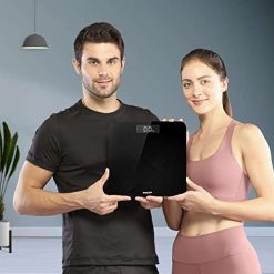 beatxp gravity elevate digital weight machine for body weight with thick 1 beatXP Gravity Elevate Digital Weight Machine For Body Weight with Thick Tempered Glass, Best Bathroom Weighing Scale with LCD Display - 24 month...