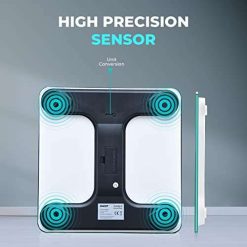 beatxp gravity elevate digital weight machine for body weight with thick 4 beatXP Gravity Elevate Digital Weight Machine For Body Weight with Thick Tempered Glass, Best Bathroom Weighing Scale with LCD Display - 24 month...
