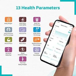 beatXP Weighing Scale with 13 Essential Body Parameters | Bluetooth Weighing Machine with Smart Fitness App and Backlit LCD Display (18 Months... 10 beatxp weighing scale with 13 essential body parameters bluetooth weighing 2 beatXP Weighing Scale with 13 Essential Body Parameters | Bluetooth Weighing Machine with Smart Fitness App and Backlit LCD Display (18 Months...