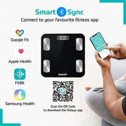 beatXP Weighing Scale with 13 Essential Body Parameters | Bluetooth Weighing Machine with Smart Fitness App and Backlit LCD Display (18 Months... 11 beatxp weighing scale with 13 essential body parameters bluetooth weighing 3 beatXP Weighing Scale with 13 Essential Body Parameters | Bluetooth Weighing Machine with Smart Fitness App and Backlit LCD Display (18 Months...
