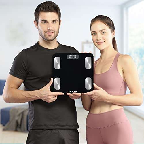 beatXP Weighing Scale with 13 Essential Body Parameters | Bluetooth Weighing Machine with Smart Fitness App and Backlit LCD Display (18 Months... 7 beatXP Weighing Scale with 13 Essential Body Parameters | Bluetooth Weighing Machine with Smart Fitness App and Backlit LCD Display (18 Months... - Image 5