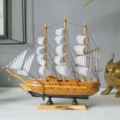 best sailing boat decorative showpiece brown 1 Best Sailing Boat Decorative Showpiece - Brown