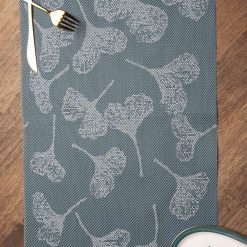Blue Floral Pattern - Placemat Mat Set Of 4 5 blue floral pattern placemat mat set of 4 1 Blue Floral Pattern - Placemat Mat Set Of 4