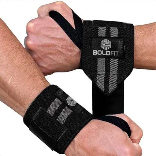Boldfit Cotton Wrist Band for Men & Women, Wrist Supporter for Gym Wrist Wrap/Straps Gym Accessories for Men for Hand Grip & Wrist Support While...