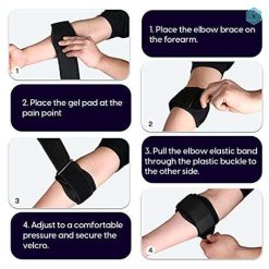 Boldfit Neoprene Tennis Elbow Support for gym with Strap - Elbow band for pain relief in Bursitis, Tendonitis Support Strap Elbow wraps for gym,... 13 boldfit neoprene tennis elbow support for gym with strap elbow band for 4 Boldfit Neoprene Tennis Elbow Support for gym with Strap - Elbow band for pain relief in Bursitis, Tendonitis Support Strap Elbow wraps for gym,...
