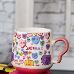 Coffee Cup - 400 Ml, Heart Shape Ballon Print