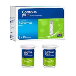contour plus strips 50 count multicolor 1 Contour Plus Strips 50 Count (Multicolor)