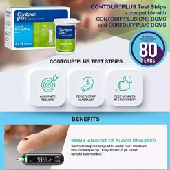 contour plus strips 50 count multicolor 3 Contour Plus Strips 50 Count (Multicolor)