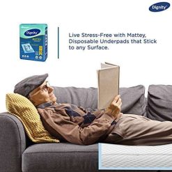 Dignity Mattey Disposable Underpads, 60x90 cm, 10 Pcs/Pack (Pack of 3) 30 Pcs 14 dignity mattey disposable underpads 60x90 cm 10 pcs pack pack of 3 30 pcs 5 Dignity Mattey Disposable Underpads, 60x90 cm, 10 Pcs/Pack (Pack of 3) 30 Pcs