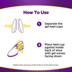 Frido Orthopedic Heel Pads for Heel Pain Relief, Heel Insole for Extra Cushioning and Comfort, Slim Designed Heel Cushions for Shock Absorption,... 12 frido orthopedic heel pads for heel pain relief heel insole for extra 4 Frido Orthopedic Heel Pads for Heel Pain Relief, Heel Insole for Extra Cushioning and Comfort, Slim Designed Heel Cushions for Shock Absorption,...