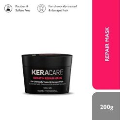 godrej professional keracare keratin repair shampoo 250ml repair mask 1 Godrej Professional Keracare Keratin Repair Shampoo 250ML & Repair Mask 200GMs (Combo)