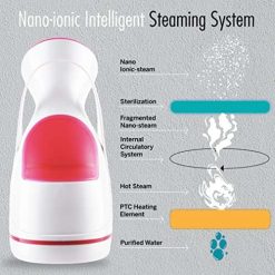 healthsense steamer for cold cough vapourizer steamer for face steam 1 2 HealthSense Steamer for Cold & Cough, Vapourizer & Steamer for Face steam, Steam Inhaler & Vaporizer Machine with Nano-Ionic Technology, UV Steam...