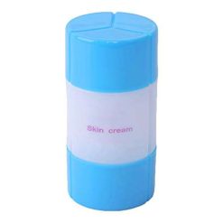 inovera label plain 5 cms refillable shampoo cream lotion storage plastic 2 INOVERA (LABEL) Plain 5 Cms Refillable Shampoo Cream Lotion Storage Plastic Container Bottle (Pack of 1), Blue