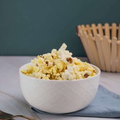 ivory ceramic bowl 580ml fish scale 1 Ivory Ceramic Bowl - 580Ml, Fish Scale