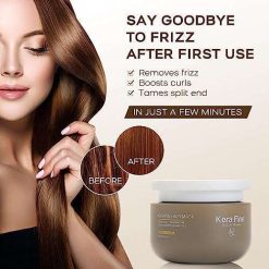 kera fine keratin hair mask 200ml sulfate free paraben free deep 2 KERA FINE KERATIN HAIR MASK | 200ML | SULFATE FREE, PARABEN FREE | DEEP CONDITIONING & ANTI FRIZZ | PROFESSIONAL.