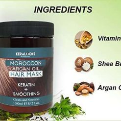 Keralooks Professional® Moroccon argan hair mask for Smoothing plus keratin hair (1000ml) 11 keralooks professional moroccon argan hair mask for smoothing plus keratin 2 Keralooks Professional® Moroccon argan hair mask for Smoothing plus keratin hair (1000ml)
