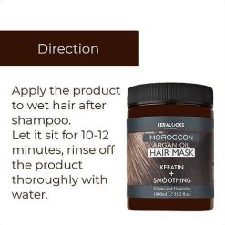Keralooks Professional® Moroccon argan hair mask for Smoothing plus keratin hair (1000ml) 13 keralooks professional moroccon argan hair mask for smoothing plus keratin 4 Keralooks Professional® Moroccon argan hair mask for Smoothing plus keratin hair (1000ml)