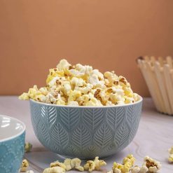 lagoon ceramic bowl 580ml leaf pattern 1 Lagoon Ceramic Bowl - 580Ml, Leaf Pattern