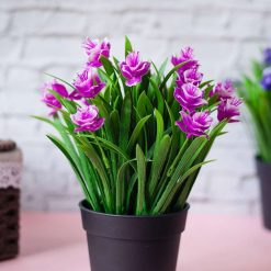 lavender artificial flower with pot 1 Lavender Artificial Flower With Pot