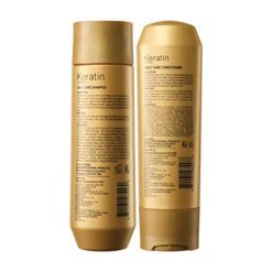 luxliss keratin daily care conditioner shampoo gold edition pack of 2 1 4 Luxliss Keratin Daily Care Conditioner & Shampoo - Gold edition(Pack of 2) - 250ml, 200 ml