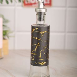 Marble Oil Dispenser - 250Ml, Black 5 marble oil dispenser 250ml black 1 Marble Oil Dispenser - 250Ml, Black