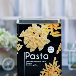 Metal Pasta Jar - Black, 3000Ml 5 metal pasta jar black 3000ml 1 Metal Pasta Jar - Black, 3000Ml